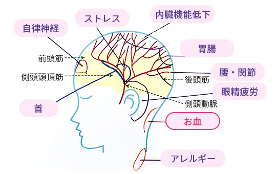 身体の不調との関係性(1)